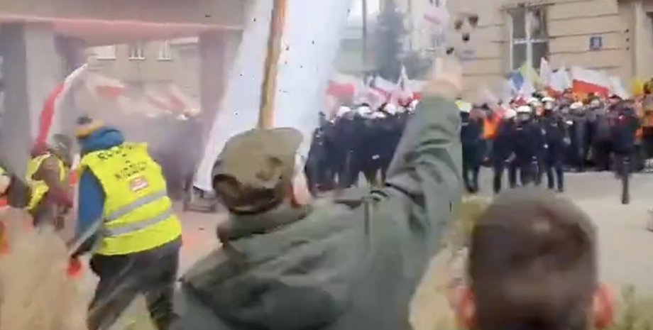 Протесты в Польше