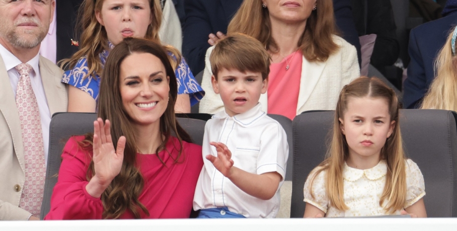 Кейт Міддлтон, принц Луї, принцеса Шарлотта, діти, королівська сім'я