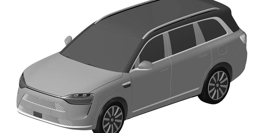 AITO, AITO M9, Huawei, Авто, Автомобили, Внедорожник, Новинки, Фото, Китай, Китайские авто, Патент