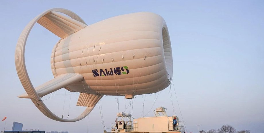 повітряний вітрогенератор дирижабль