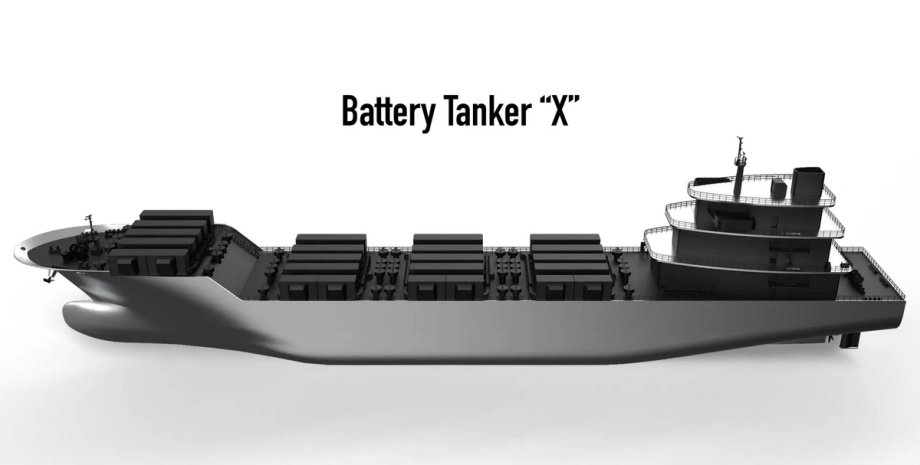 PowerX, энергетический танкер