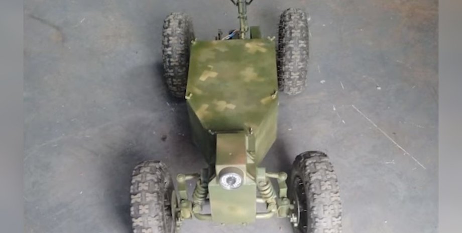 наземный дрон, украинский дрон, гнаток дрон, дрон сирко