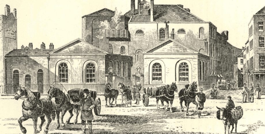 пиво, катастрофа, руйнування, Лондон, потоп, хвиля, смерть, ель, підприємство, промисловість