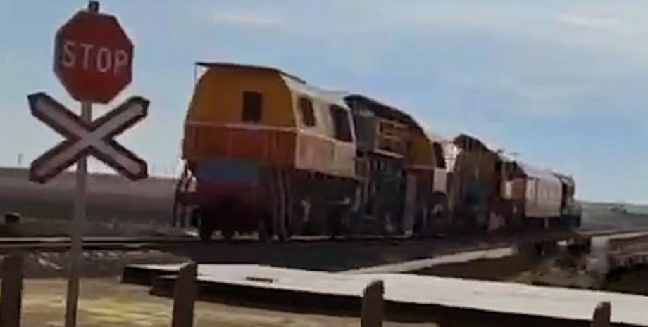 железная дорога, поезд