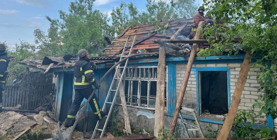 руйнування у Харківській області