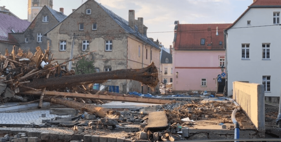 Наводнение Польше Ситуация в Польше