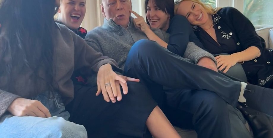 Брюс Уиллис, дочери, Деми Мур