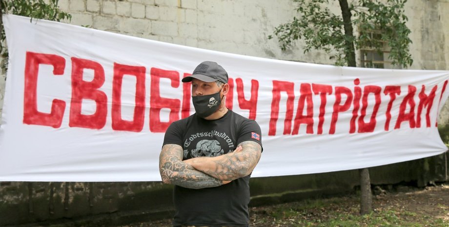 Лидер "Национального корпуса" Андрей Билецкий