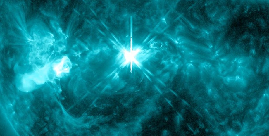 Солнце вспышка