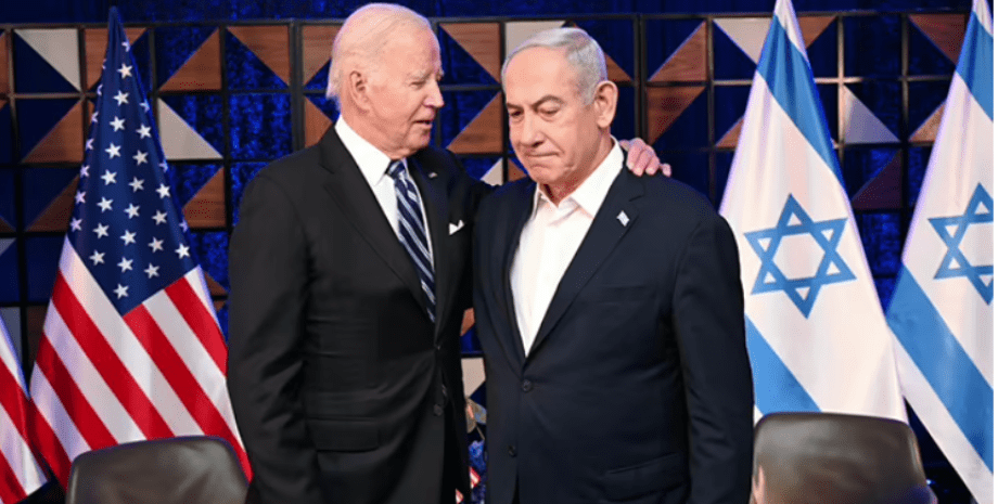 Джо Байден и Биньямин Нетаньяху Джо Байден и Биньямин Нетаньяху