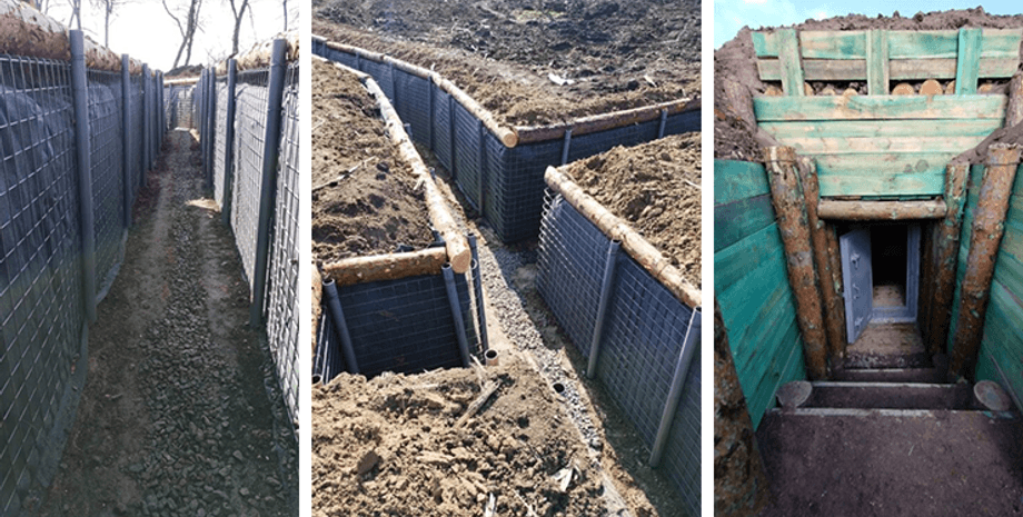 оборонні рубежі, фортифікаційні споруди, оборона України, захист від наступу РФ