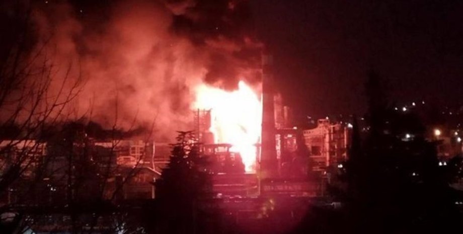 Атаки дронів на порт Туапсе