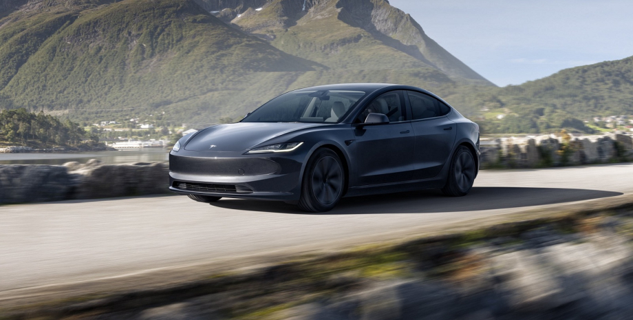 Tesla Model 3 2024, Tesla Model 3, нова Tesla Model 3, електромобіль Tesla Model 3