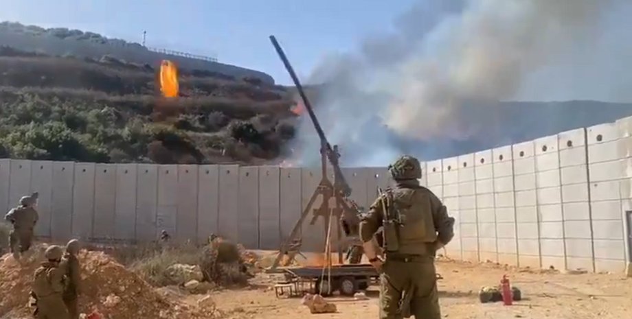 требушет ізраїль, ізраїль, лучники, кордон із ліваном