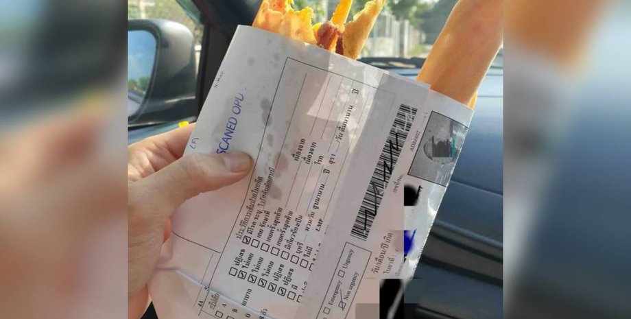 в Таиланде более тысячи страниц с персональными данными пациентов обнаружили на обертках для уличных перекусов