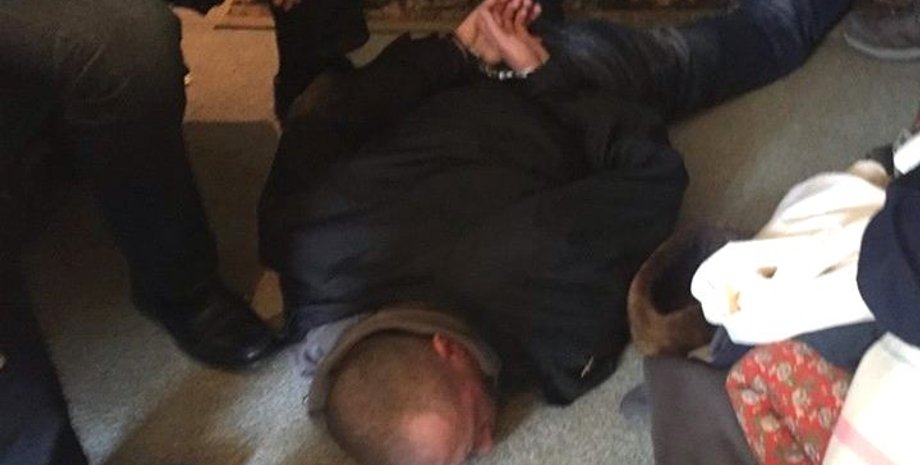 Один из задержанных в Харькове / Фото: Facebook.com/markian.lubkivskyi