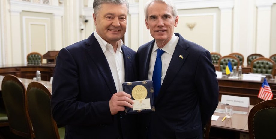 Петро Порошенко, Роб Портман, зустріч депутатів з сенаторами