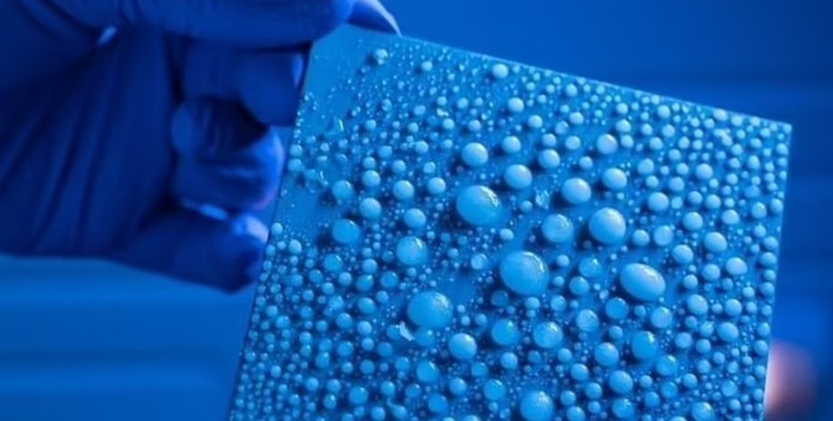 Капли, вода, замерзание