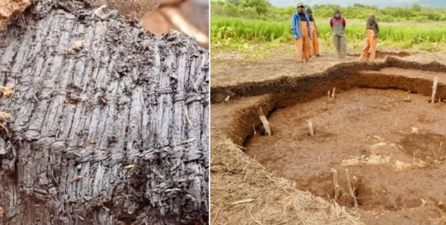 розкопки, трава, циновка, корінне населення, історія, археологія, будинок, археологи, люди, плетіння, плем’я, ремесло, артефакт, знахідка, волокна