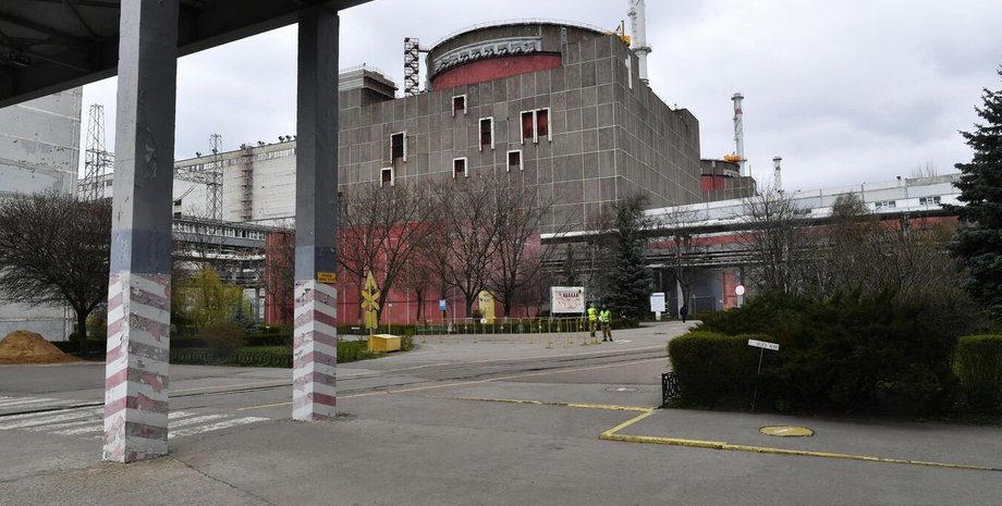 Атомная электростанция в Запорожской области