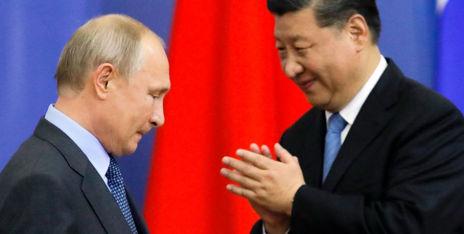 Путін, президент РФ, Китай, президент Китаю, Путін і Сі Цзіньпін