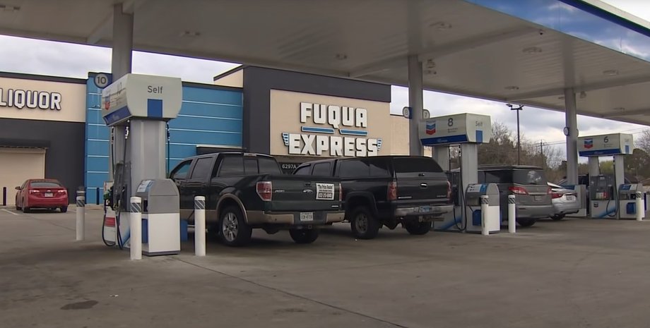 кража топлива в Техасе