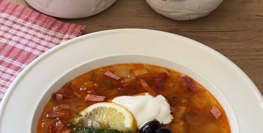 солянка, рецепт солянки