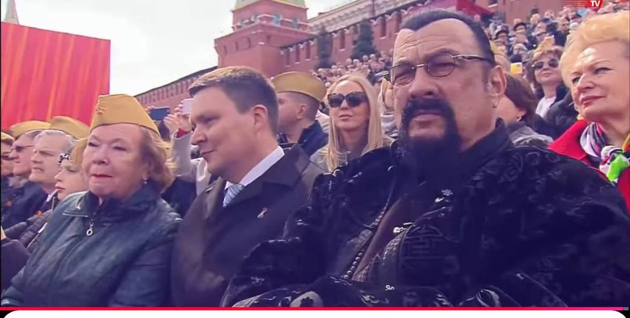 Стівен Сігал відвідав парад Путіна