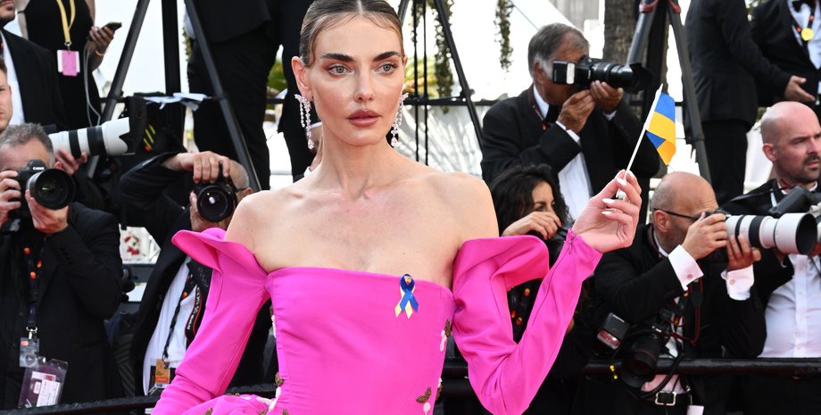 алина байкова, украинская модель, каннский кинофестиваль, канны 2022, поддержка украины