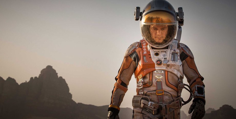 Кадр из фильма "Марсианин"