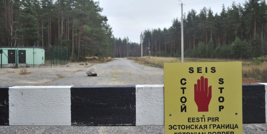 граница, эстония