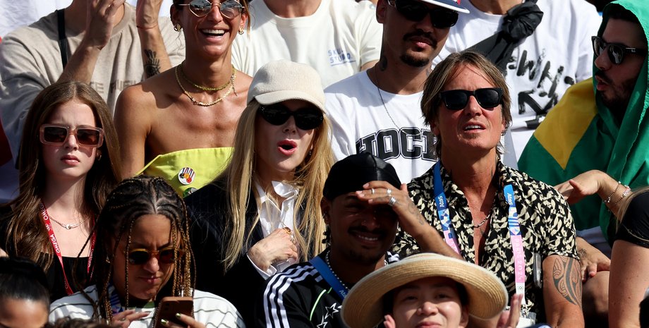 олімпіада 2024, ніколь кідман доньки, чоловік ніколь кідман, кіт урбан, олімпійські ігри 2024 париж