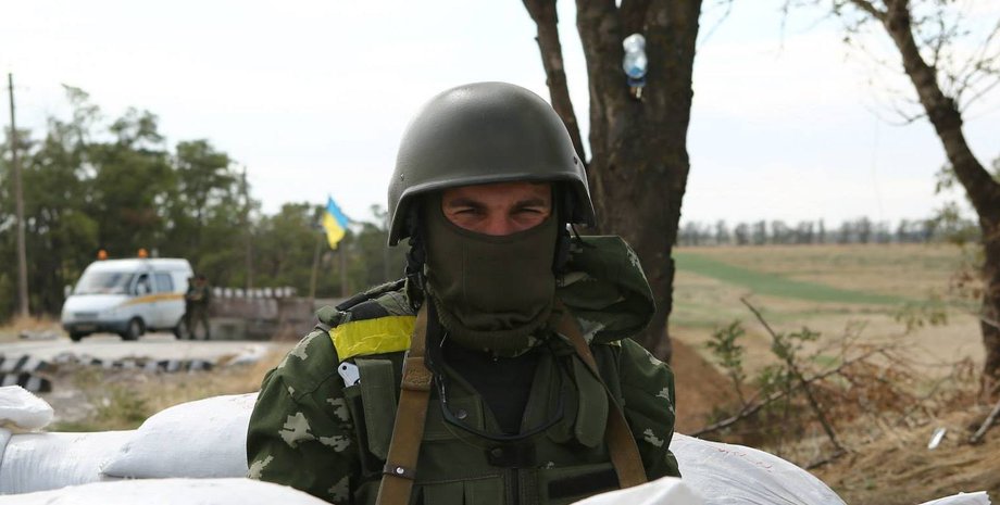 Блокпост АТО в Донбассе / Фото пресс-центра АТО