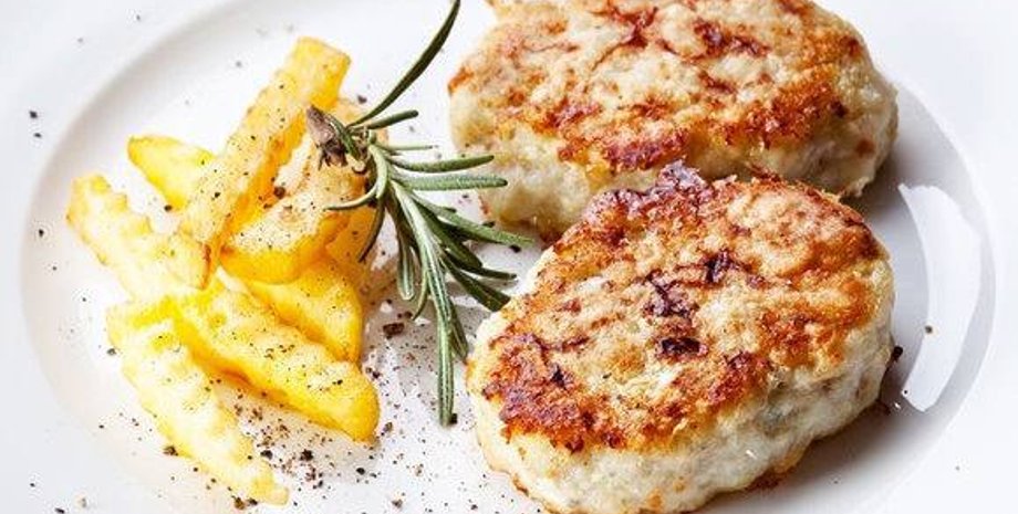 котлеты с грибами, рецепт