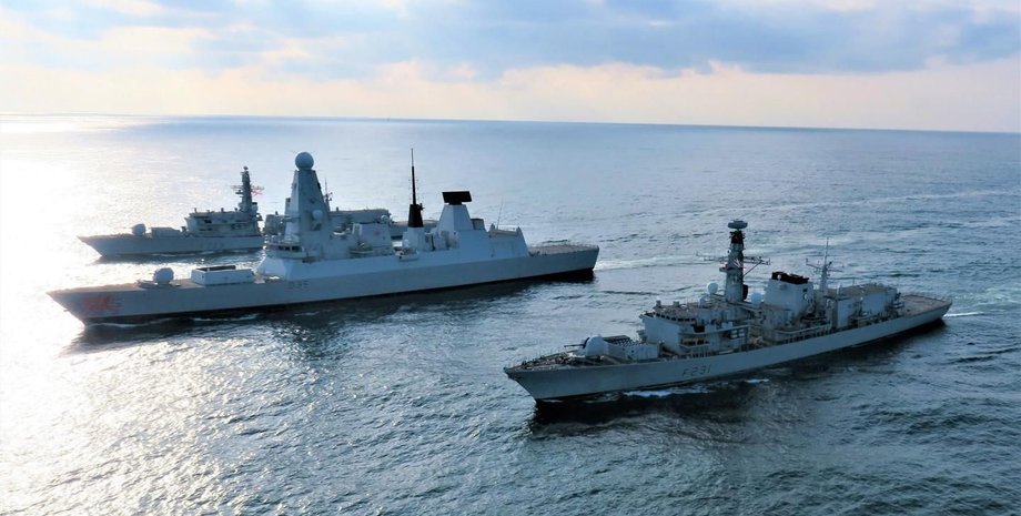 Highmast, військові навчання, навчання ВМС, навчання флоту, Принц Уельський, Британський авіаносець Prince of Wales, авіаносець Принц Уельський