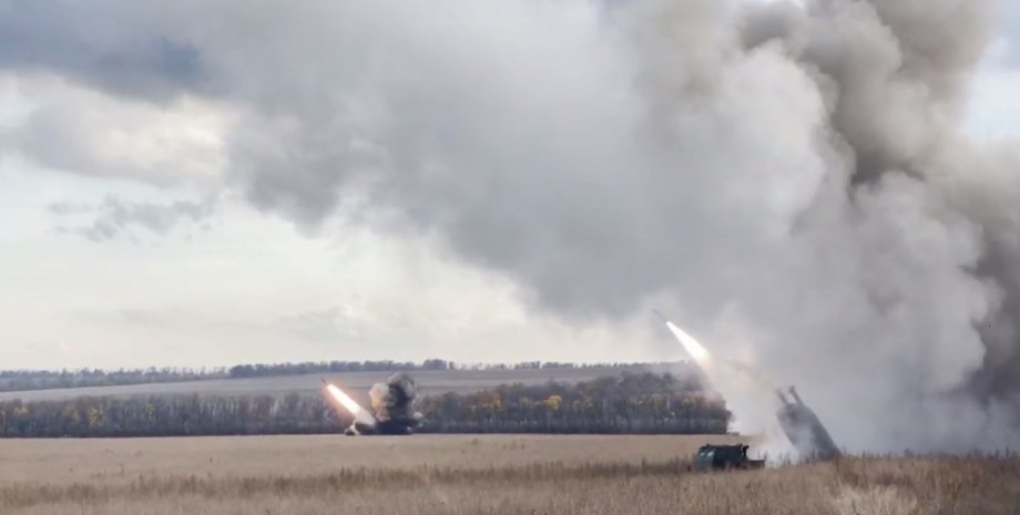 Удар HIMARS Удар HIMARS