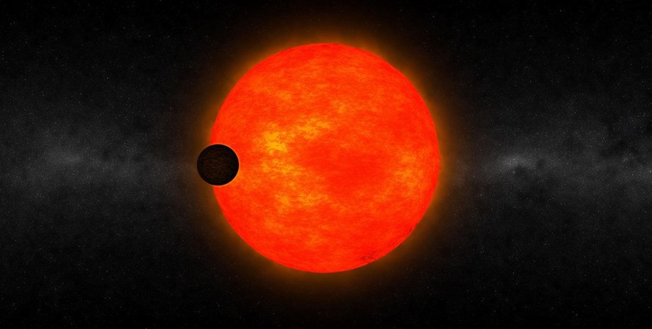 червоний карлик, космос, зірки, зображення