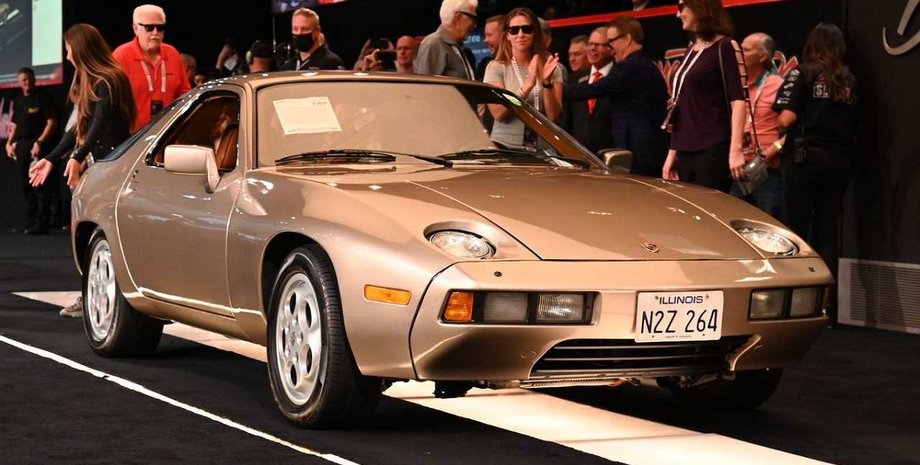 Porsche 928 1979 года, аукцион, машина Том Круза, экстерьер Порше 928