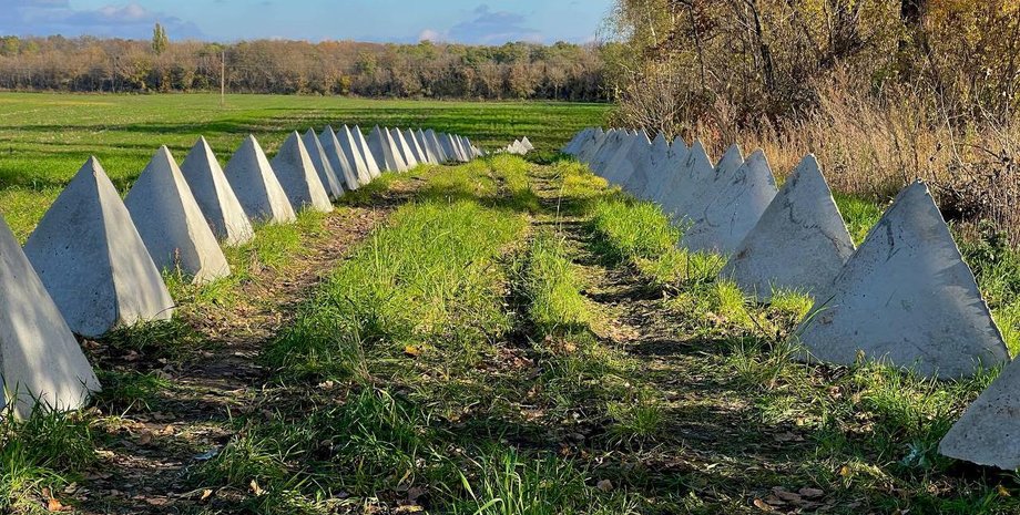 противотанковая защита, россия танки, противотанковые линии обороны