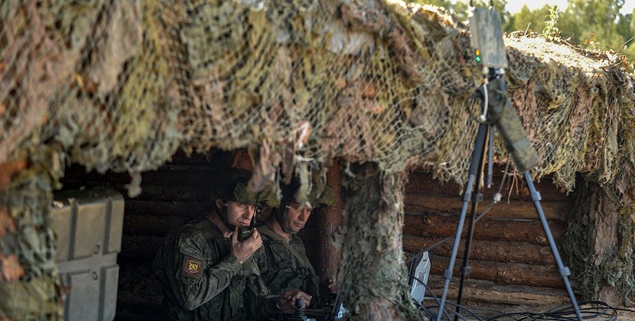 ВС РФ, солдаты, рация, война в Украине, фото