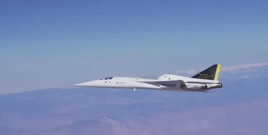 сверхзвуковой самолет XB-1