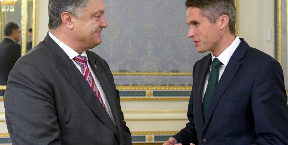 Петр Порошенко и Гэвин Уильямсон/Фото: president.gov.ua