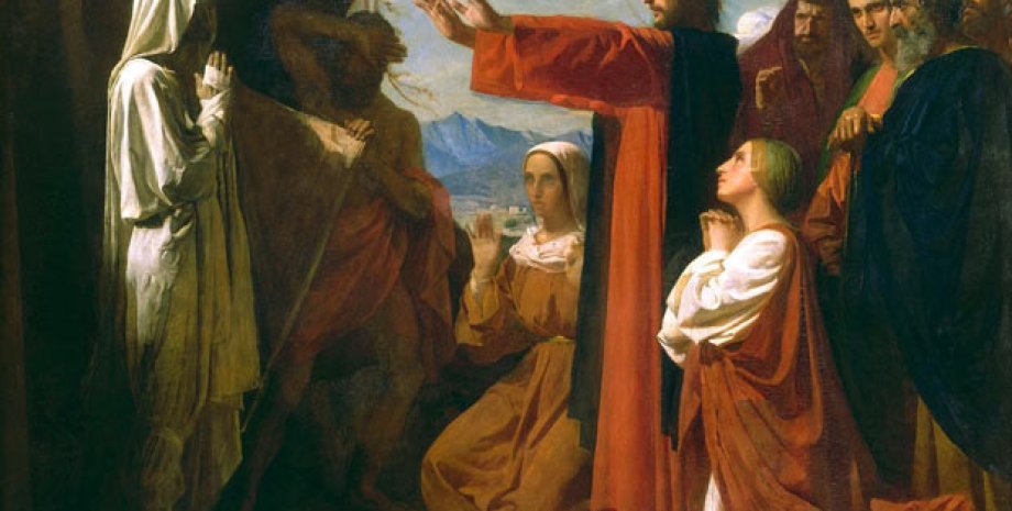 "Воскрешение Лазаря", Леон Бонна, 1857