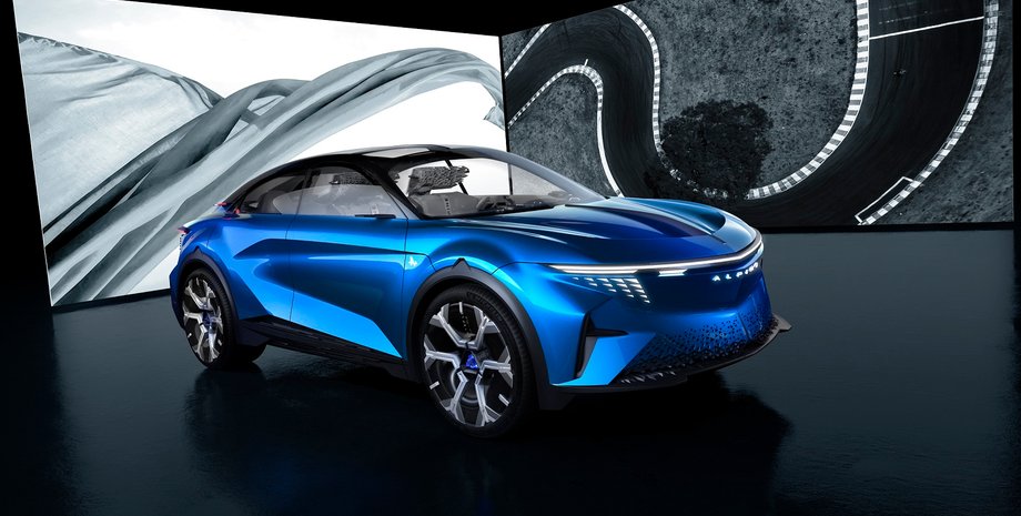 Renault Alpine A390, Renault Alpine, Alpine A390, электромобиль Renault