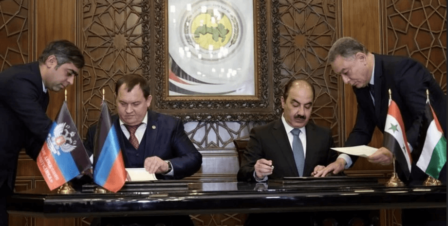 Сотрудничество Дамаска и Донецка, Сирия признает "ДНР", признание "ЛДНР"