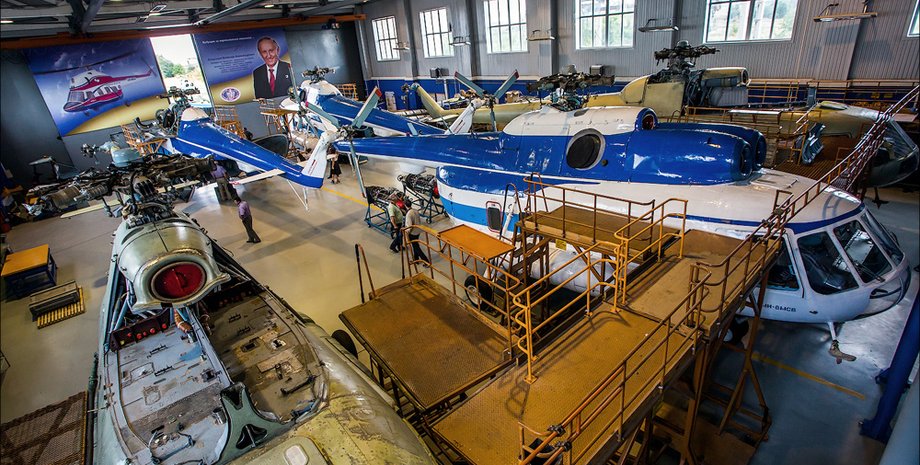 Производство украинского завода "Мотор Сич"