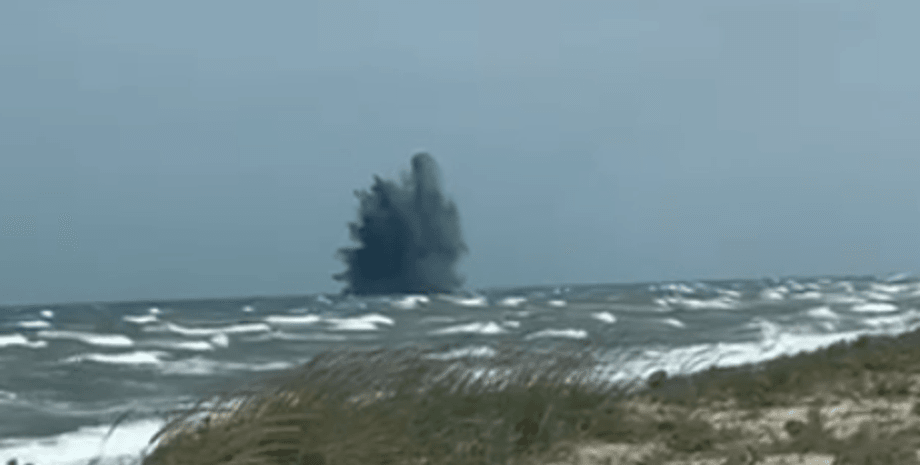 Взрыв в Геническе 9 июня