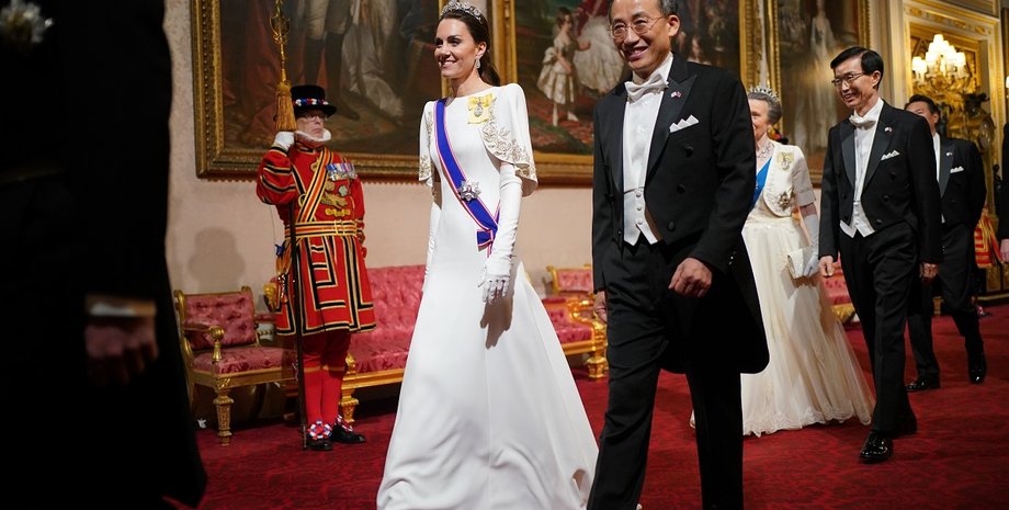 Кейт Миддлтон, прием, букингемский дворец