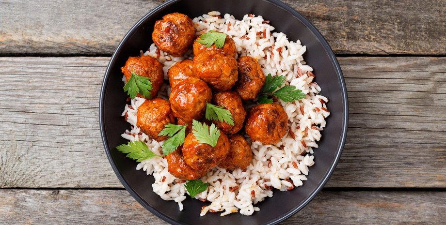 Фрикадельки в кисло-сладком соусе, фрикадельки, фрикадельки рецепт