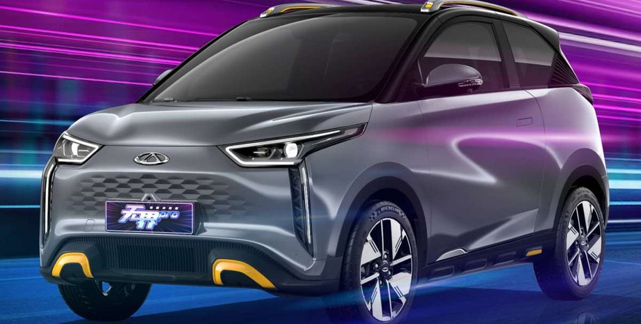 Chery QQ Wujie Pro, новый Chery QQ, Chery QQ 2022, электромобиль Chery QQ